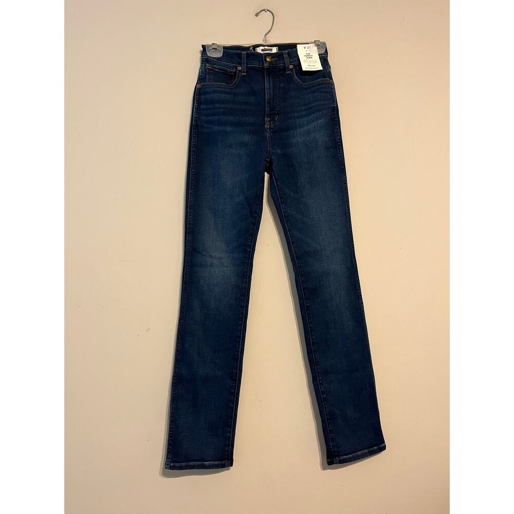 Madewell The Pencil Jean in Super Stretch Denim in Pipestone Wash Size 26 - Picture 6 of 14